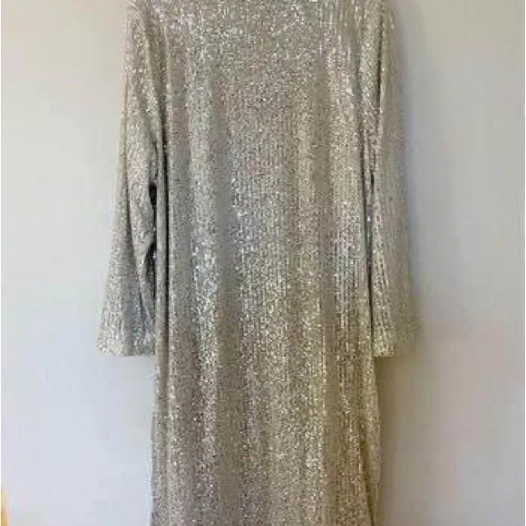 BB Dakota by STEVE MADDEN ~ Show Stopper Sequin Duster Jacket - Picture 11 of 11